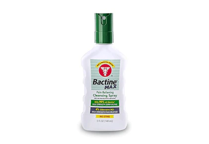 Bactine Max Cleansing Spray