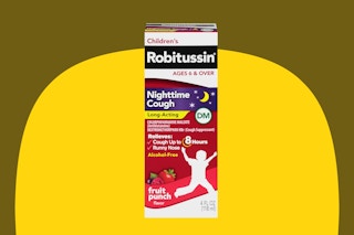 Robitussin Kids'  box on KCL template