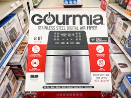 Gourmia 8-Quart Air Fryer, Only $47.49 at Target (Reg. $100) card image