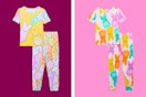 Walmart Peeps easter pajama sets