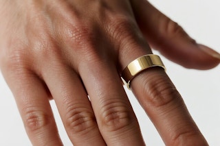 Titanium Smart Health Ring