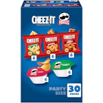 Cheez-It and Pringles 30-Pack