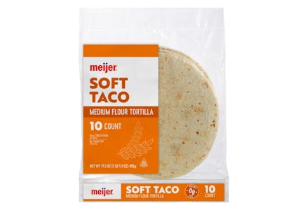 3 Meijer Tortillas Packs