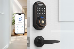 This $117 Smart Door Lock Is Just $30 on Amazon  card image