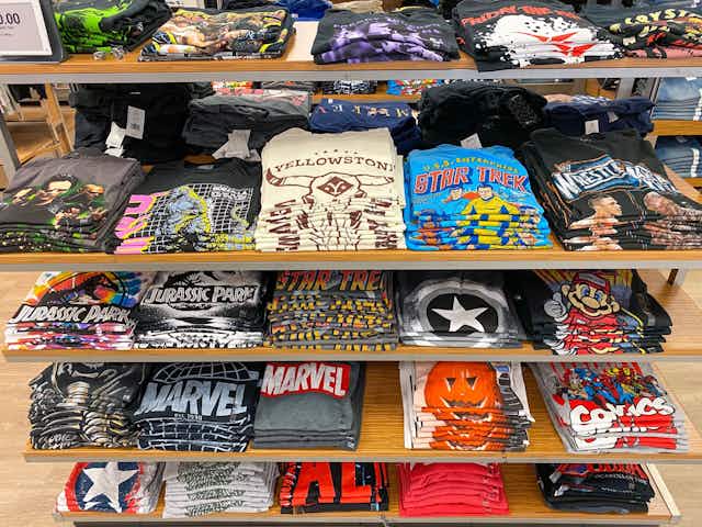 Highly Rated Juniors' Graphic Tees, 2 for $18.70 at Kohl's (Reg. $15 Each) card image