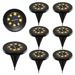 Solar Powered LED Pathway Light Kit