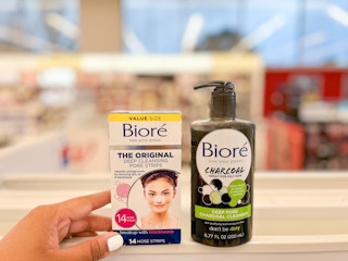 biore strips and biore cleanser