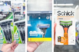 Easy Razor Deals at Walgreens: Packs Starting at $1.79, Refills for $2.99 card image