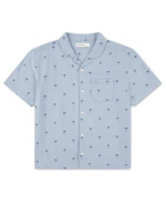 Kids' Short-Sleeve Linen Camp Shirt