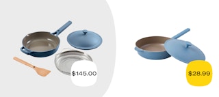 always pan vs aldi dupe graphic