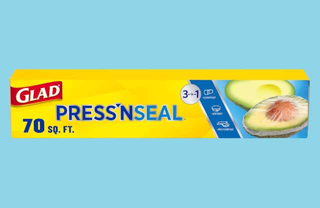 Glad Press'n Seal Food Wrap, as Low as $3.82 on Amazon card image