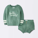 Cloud Island Baby Sweater Set