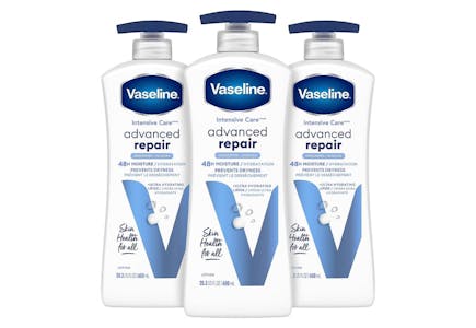 3 Bottles of Vaseline Body Lotion