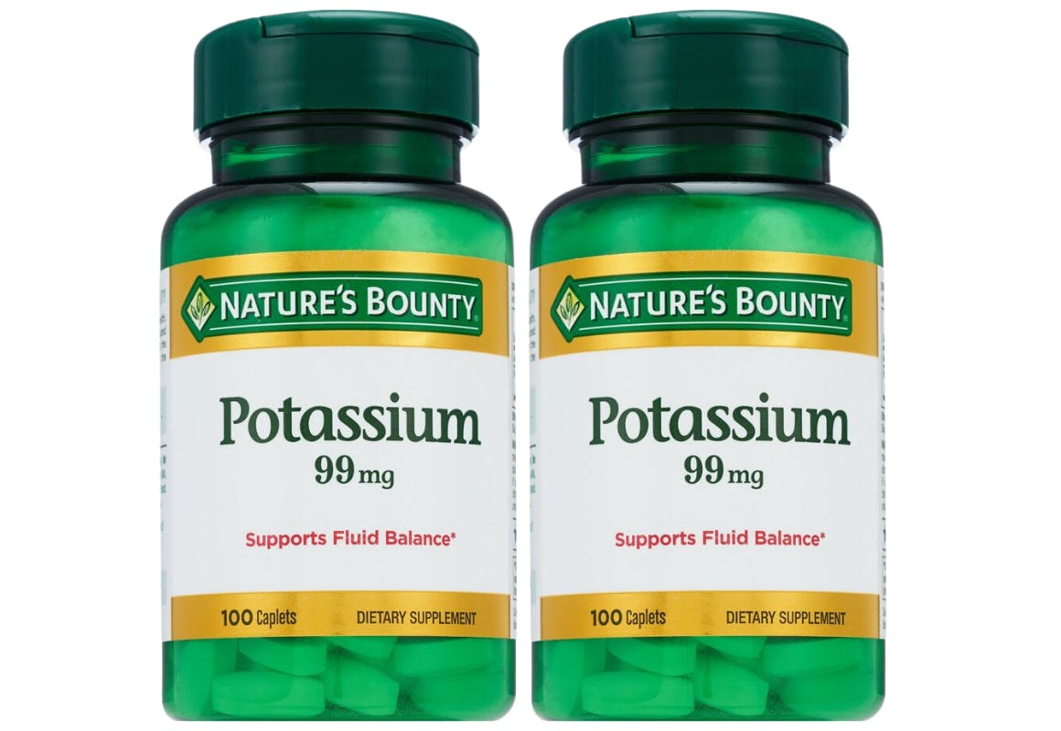 2 Nature's Bounty Potassium