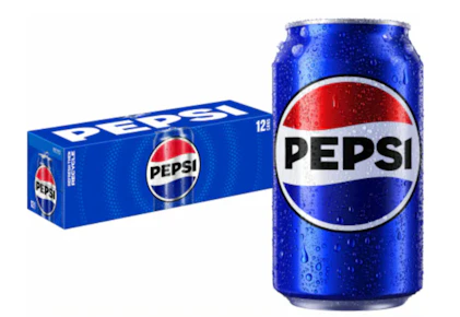4 Pepsi Soda 12-Packs
