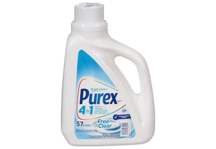2 Purex Free & Clear Detergents