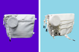 gray and white crossbody bags
