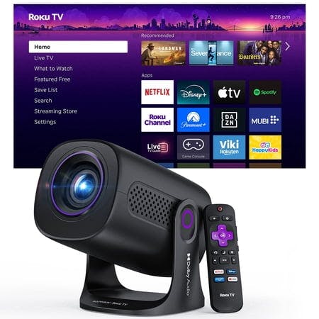 Roku TV Projector