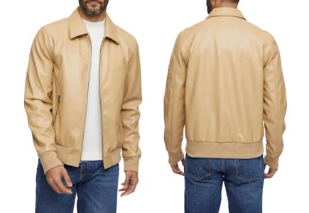 Bernardo Faux Leather Jacket