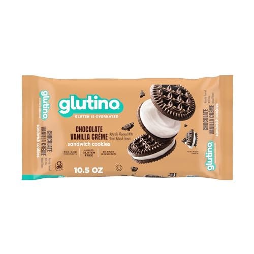 Glutino Chocolate Vanilla Creme Cookies
