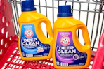 arm & Hammer products in a Target shopping cart