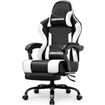 Gaming Chair with Footrest
