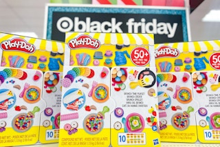 play-doh set sitting on a target shelf