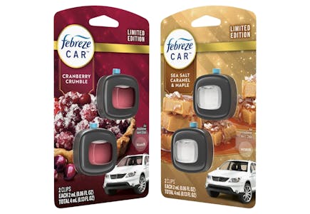 2 Febreze Car Vent Clips