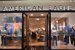the outside of an american eagle store at the mall