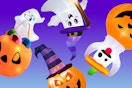 ghost and pumpkin inflatables
