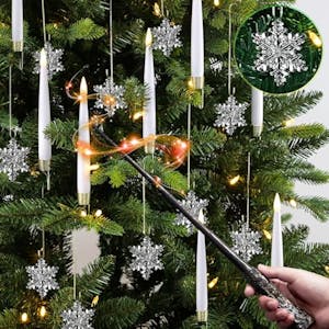 Flameless Christmas Tree Candles