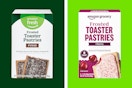 amazon toaster pastries on a grid