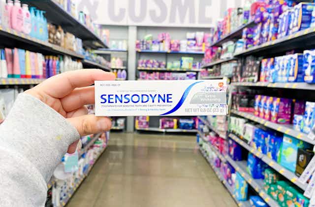Sensodyne Travel-Size Whitening Toothpaste, as Low as $1.47 on Amazon card image