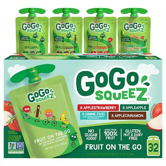 GoGo Squeez Applesauce Pouches