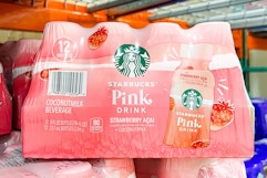 The Starbucks Pink Drink 12-Pack Is Back at Costco for $16.99 card image