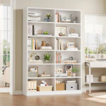 6-Tier Double Bookcase