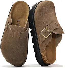 Women's Leather Clogs