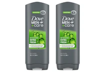 2 Dove Men+Care Body Washes