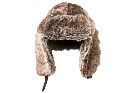 Faux Fur Trapper Hat