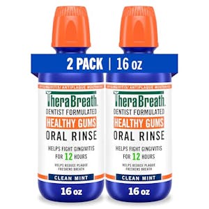 3 TheraBreath Oral Rinse 2-Packs
