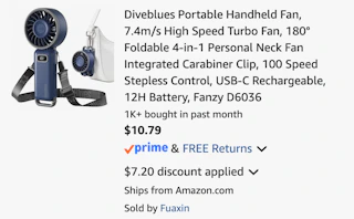 Amazon Portable Handheld Fan 2026 2