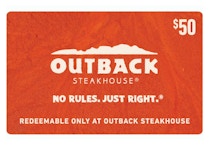 Outback Steakhouse $50 eGift Card