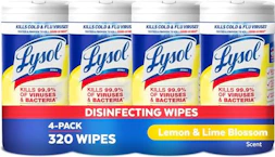 Lysol Disinfecting Wipes 4-Pack