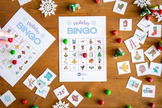 holiday bingo cards