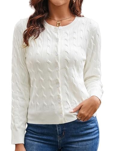 Women's Cable Knit Cardigan