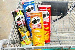 pringles in shopping cart