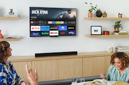 Insignia Smart Fire TV on Wall