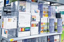 The Home Edit Clear Storage Sets, Starting at Just $8.96 at Walmart card image