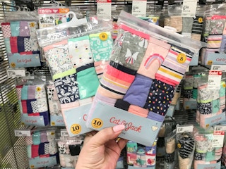 cat & jack girls' underwear at target