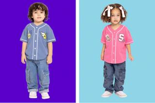 walmart toddler character baseball jersey collage